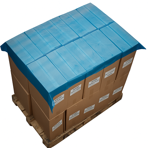 Kaptur foliowy na paletę Euro niebieski 200 sztuk.png