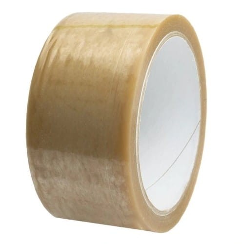 Taśma pakowa 48mm x 60m przeźroczysta kauczukowa